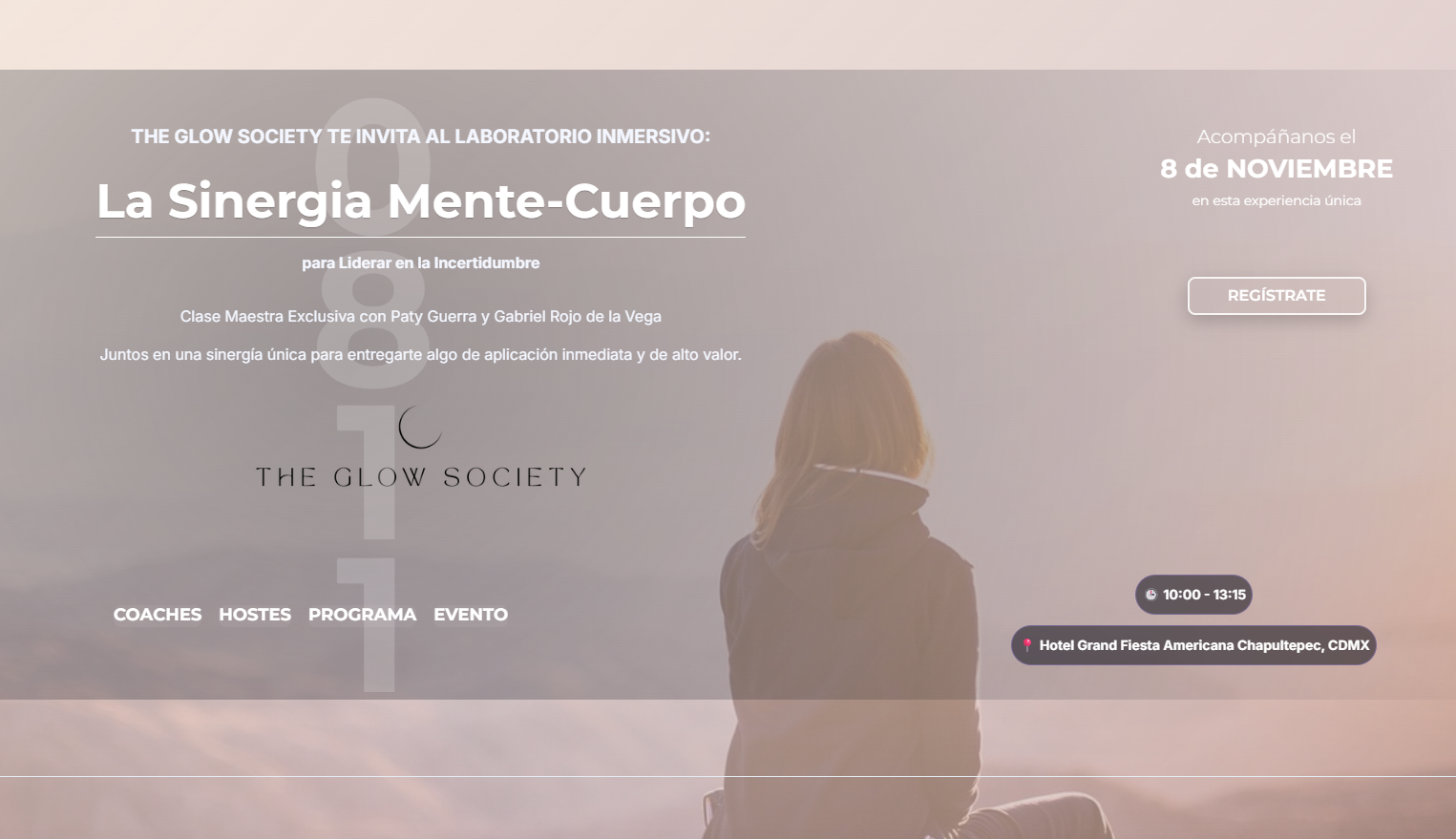 The Glow Society website preview